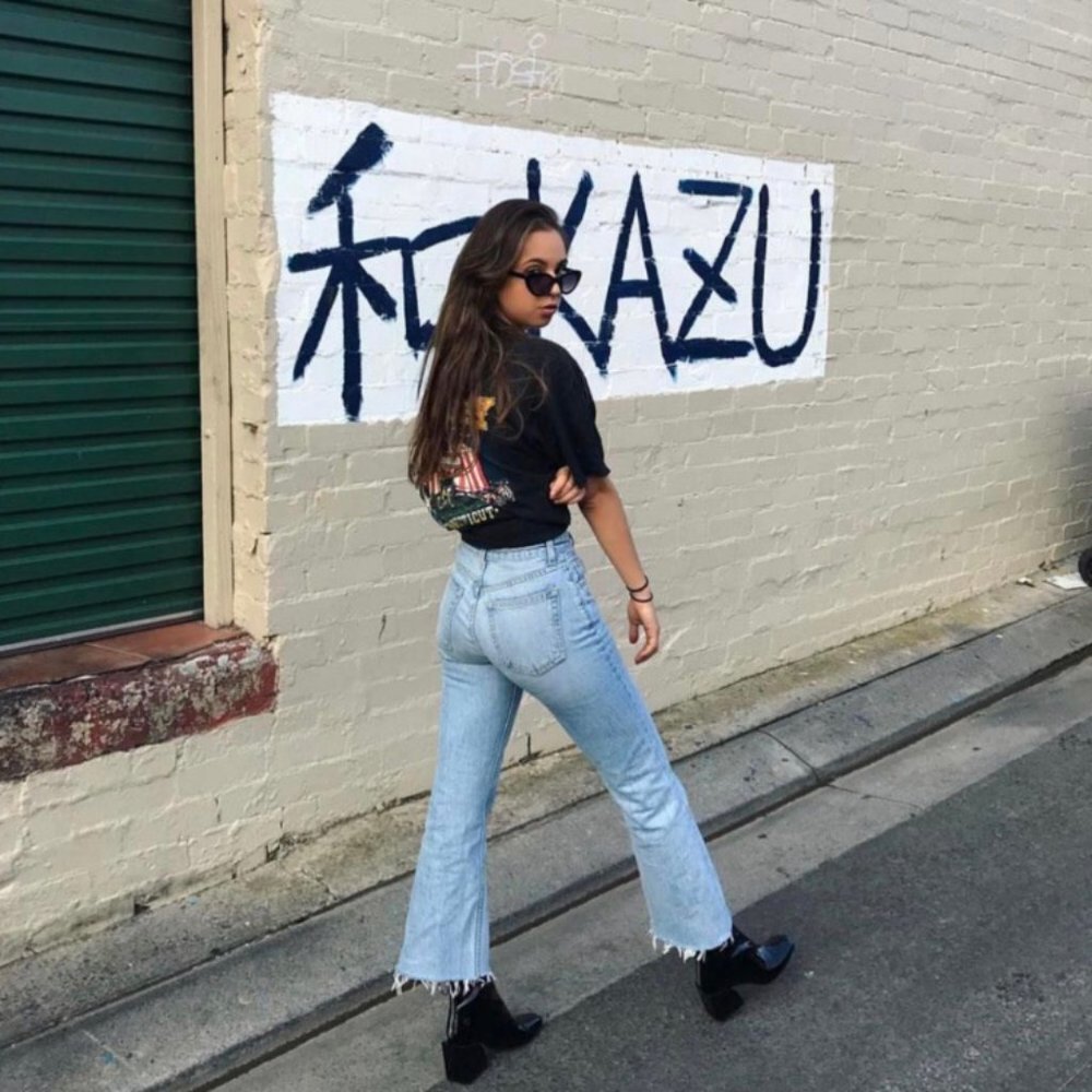 REFORMATION MID CROP FLARE